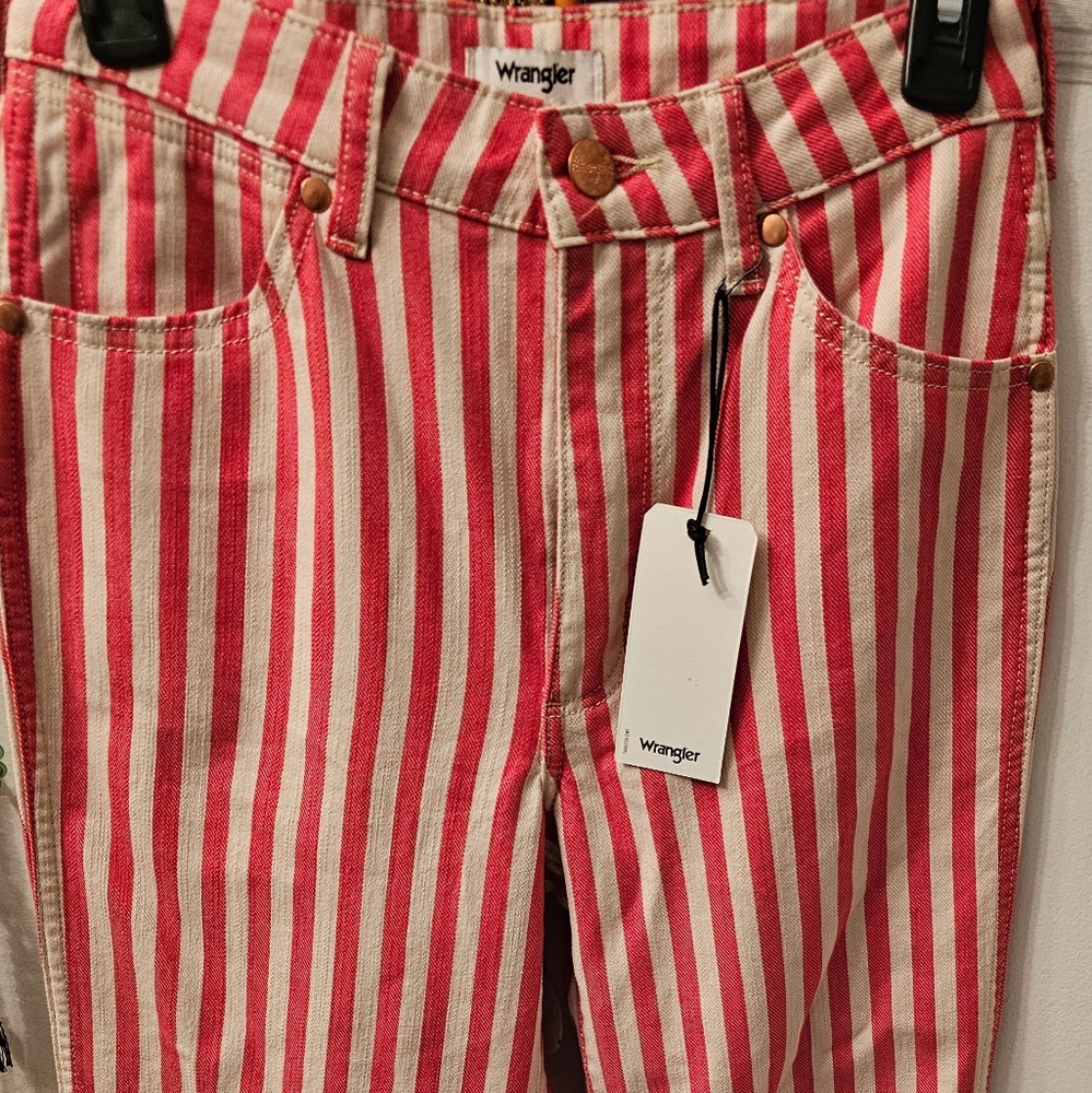 JEANSWOMENS LASER STRIPE WANDERER JEAN